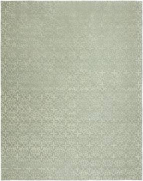 Kalaty VALENCIA Grey Runner 10 to 12 ft Wool and Silkette Carpet 134472