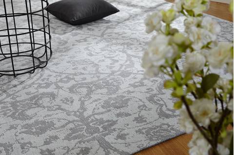 Kalaty JARDIN Grey 96 X 130 Area Rug JR-636 1014 835-134650 Image 4