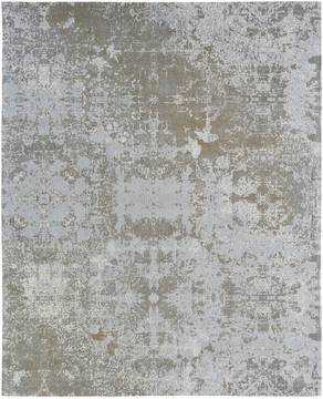 Kalaty JARDIN Grey Rectangle 10x13 ft Chenille Carpet 134671