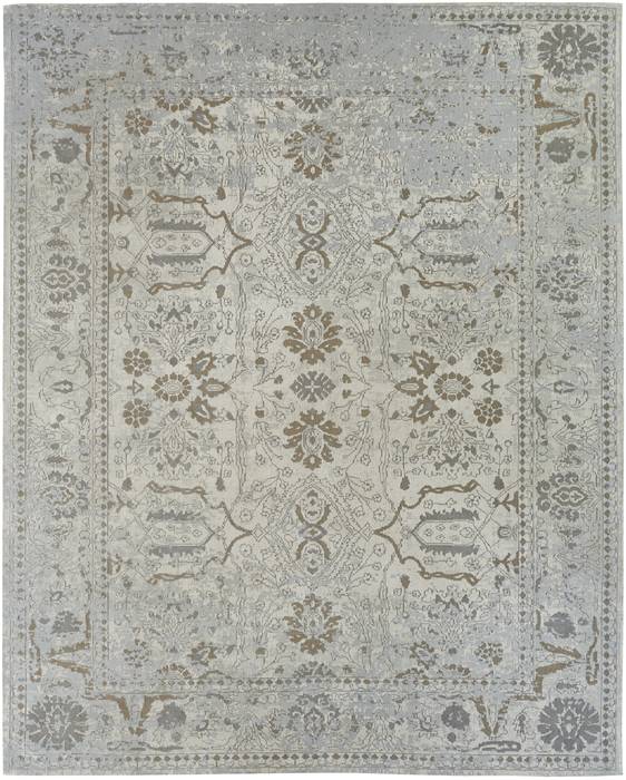 Kalaty JARDIN Grey 76 X 96 Area Rug JR-640 810 835-134683 Image 0