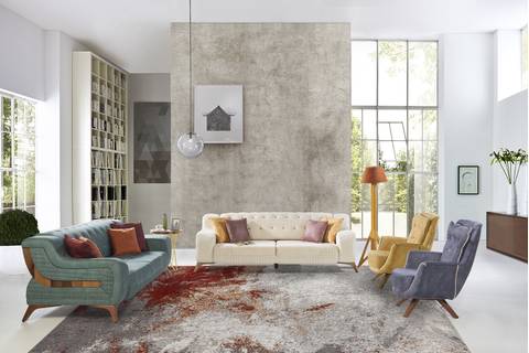 Kalaty JARDIN Grey 56 X 86 Area Rug JR-641 69 835-134689 Image 5