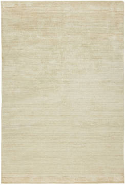 Kalaty MERIDIAN Beige Rectangle 2x3 ft Wool and Silkette Carpet 134716