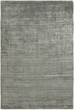 Kalaty MERIDIAN Grey Rectangle 2x3 ft Wool and Silkette Carpet 134740