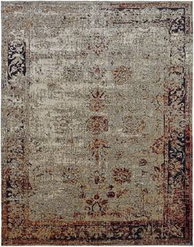 Kalaty MODENA Grey Rectangle 2x3 ft Polypropylene Carpet 134779