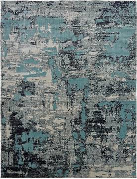 Kalaty MODENA Blue Rectangle 5x8 ft Polypropylene Carpet 134791