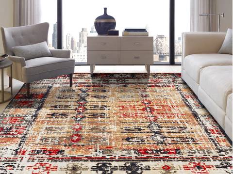 Kalaty MODENA Multicolor 20 X 30 Area Rug MO-358 23 835-134794 Image 1