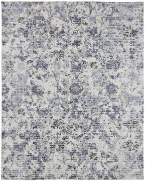 Kalaty REMY Blue Rectangle 2x3 ft Silkette Carpet 134836