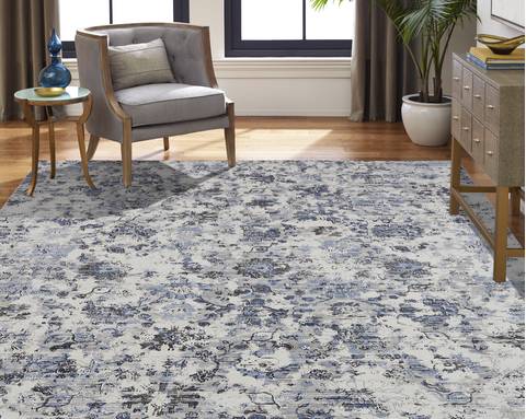 Kalaty REMY Blue 56 X 86 Area Rug RY-064 69 835-134837 Image 5