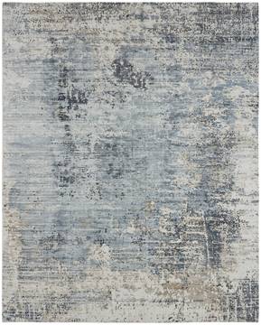 Kalaty REMY Blue Rectangle 6x9 ft Silkette Carpet 134845
