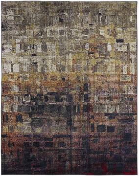 Kalaty SOLSTICE Multicolor Rectangle 9x12 ft Polypropylene Carpet 134902