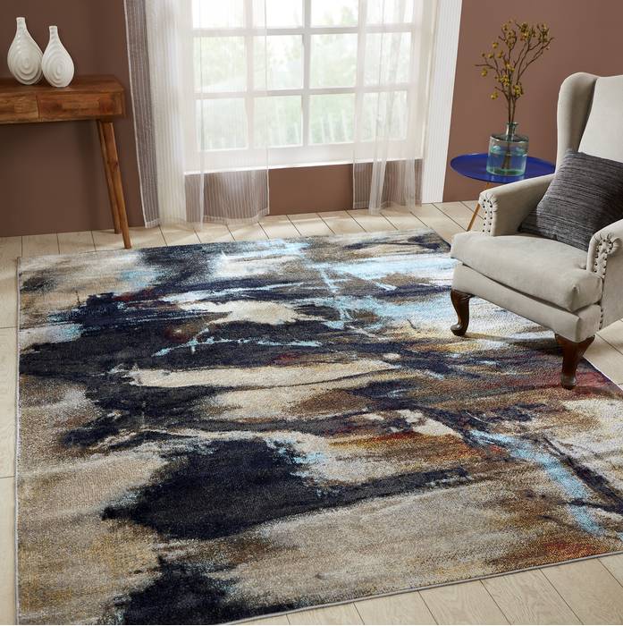 Kalaty SOLSTICE Multicolor 79 X 99 Area Rug SC-057 810 835-134911 Image 4