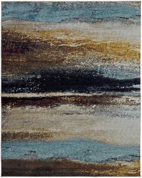 Kalaty SOLSTICE Multicolor Rectangle 2x3 ft Polypropylene Carpet 134913