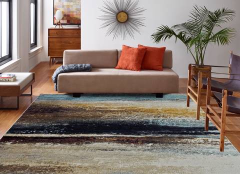 Kalaty SOLSTICE Multicolor 79 X 99 Area Rug SC-058 810 835-134916 Image 5