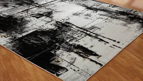 Kalaty SOLSTICE Black 53 X 76 Area Rug SC-059 58 835-134920 Image 1