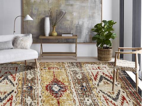 Kalaty SOLSTICE Brown 86 X 116 Area Rug SC-061 912 835-134932 Image 8