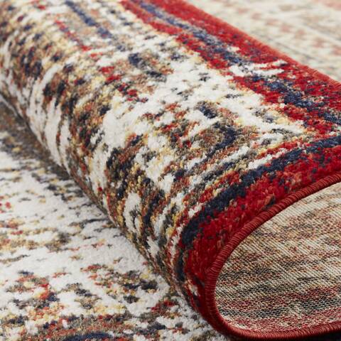 Kalaty SOLSTICE Red 79 X 99 Area Rug SC-062 810 835-134936 Image 7
