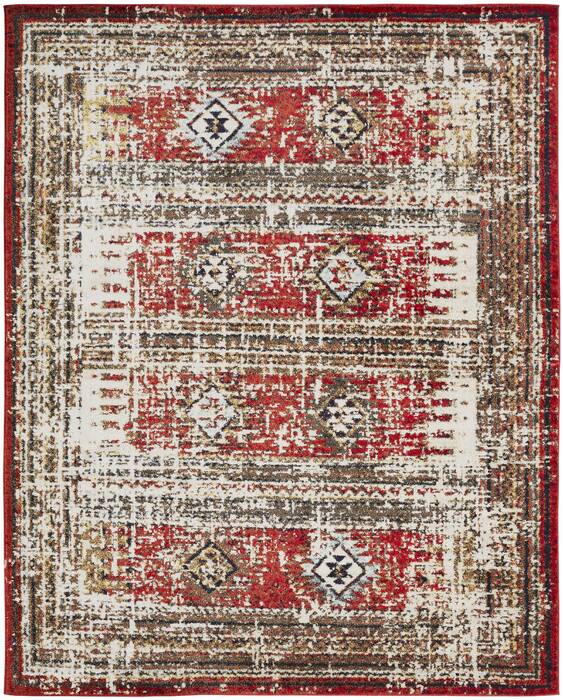 Kalaty SOLSTICE Red 79 X 99 Area Rug SC-062 810 835-134936 Image 0