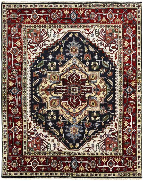 Kalaty UMBRIA Red 100 X 140 Area Rug SR-201 1014 835-134966 Image 0