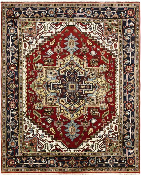Kalaty UMBRIA Red 100 X 140 Area Rug SR-203 1014 835-134970 Image 0