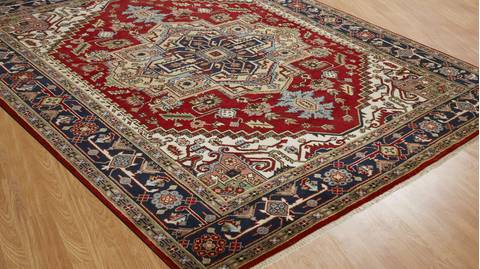 Kalaty UMBRIA Red 90 X 120 Area Rug SR-203 912 835-134973 Image 1