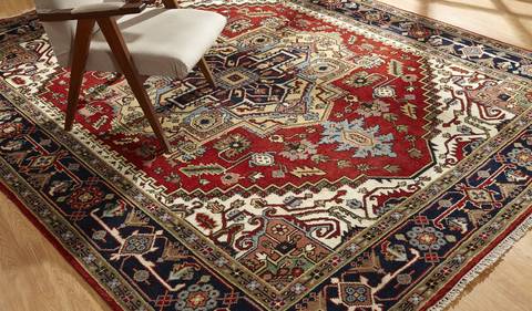 Kalaty UMBRIA Red 90 X 120 Area Rug SR-203 912 835-134973 Image 4