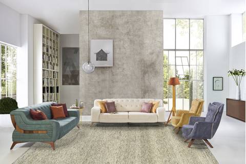 Kalaty SPECTRA Grey 96 X 130 Area Rug ST-528 1014 835-135011 Image 5