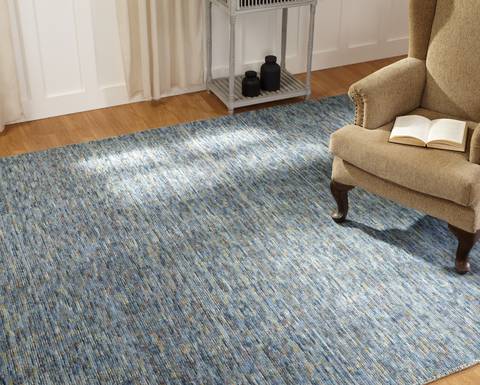 Kalaty TERRA Blue 76 X 96 Area Rug TE-657 810 835-135164 Image 4