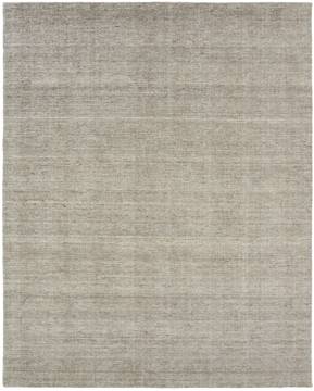 Kalaty TERRA Brown Rectangle 12x15 ft Wool and Silkette Carpet 135175