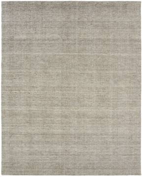 Kalaty TERRA Brown Rectangle 2x3 ft Wool and Silkette Carpet 135176