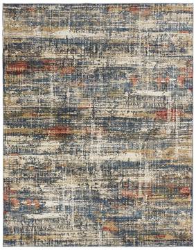 Kalaty THEORY Multicolor Rectangle 8x10 ft Polypropylene Carpet 135213