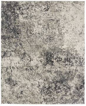 Kalaty THEORY Grey Rectangle 2x3 ft Polypropylene Carpet 135221