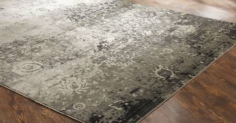 Kalaty THEORY Grey 80 X 100 Area Rug TY-677 810 835-135228 Image 1