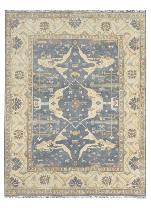 Kalaty UMBRIA Blue 90 X 120 Area Rug US-106 912 835-135251 Image 0