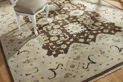 Kalaty UMBRIA Brown 90 X 120 Area Rug US-110 912 835-135267 Image 1