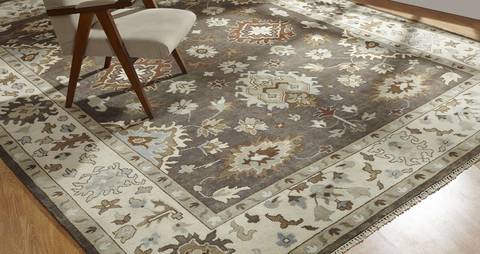 Kalaty UMBRIA Brown 90 X 120 Area Rug US-117 912 835-135283 Image 1