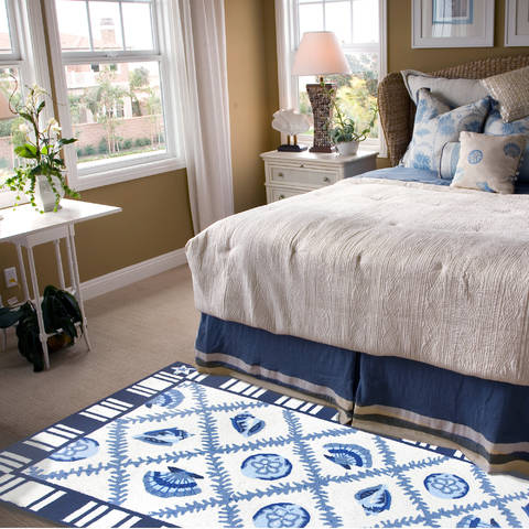 Jellybean Coastal Blue 50 X 70 Area Rug AR-HF034E 815-135302 Image 1