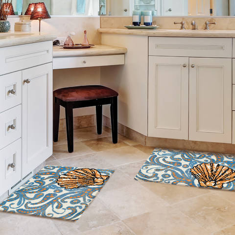 Jellybean Coastal Blue 110 X 210 Area Rug MFA-RRW001 815-135313 Image 1