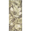 Jellybean Garden And Floral Grey Runner 22 X 50 Area Rug PMF-AH001J 815-135316 Thumb 0