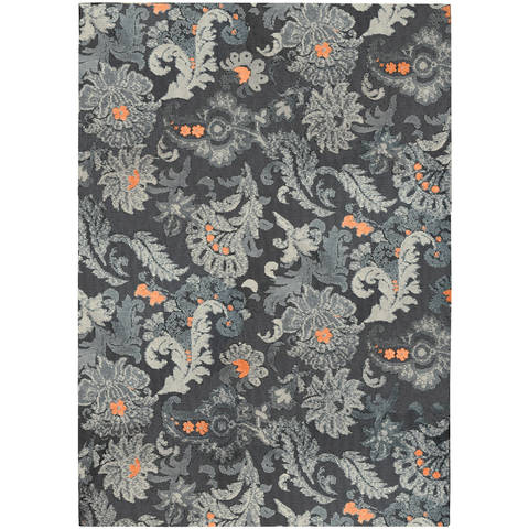 Jellybean Garden And Floral Grey 50 X 70 Area Rug PMF-BT001E 815-135318 Image 0