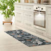 Jellybean Garden And Floral Grey 19 X 46 Area Rug PMF-BT001J 815-135319 Thumb 1
