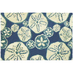 Jellybean Coastal Blue 1'10" X 2'10" Area Rug PMF-JHN001B 815-135320