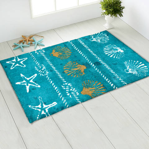 Jellybean Coastal Blue 110 X 210 Area Rug PMF-JP001B 815-135325 Image 1