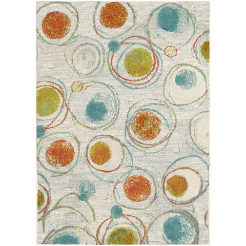 Jellybean Coastal White 80 X 100 Area Rug PMF-RRW001G 815-135347 Image 0
