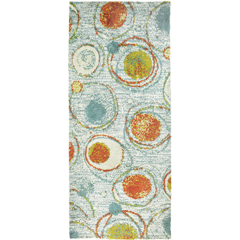 Jellybean Coastal White 19 X 46 Area Rug PMF-RRW001J 815-135348 Image 0