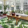Jellybean Garden And Floral Green 30 X 50 Area Rug PMF-SH001C 815-135350 Thumb 1
