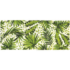 Jellybean Garden And Floral Green Runner 2'2" X 5'0" Area Rug PMF-SH001J 815-135353