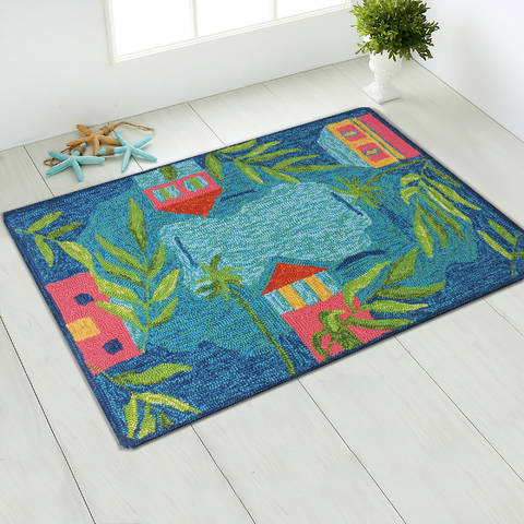 Jellybean Coastal Blue 110 X 210 Area Rug PP-CY005B 815-135367 Image 1