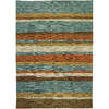 Jellybean Patterns And Stripes Brown 30 X 50 Area Rug PP-HF037C 815-135377 Thumb 0
