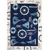 Jellybean Coastal Blue 50 X 70 Area Rug PP-HV001E 815-135401 Thumb 0