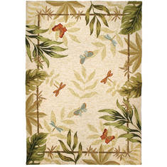 Jellybean Garden And Floral Beige 3'0" X 5'0" Area Rug PP-JB001C 815-135405